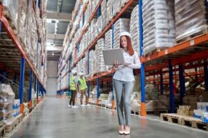 "Warehouse inventory stocked for distribution – Trusted UK wholesale supplier for Amazon FBA and retail businesses."